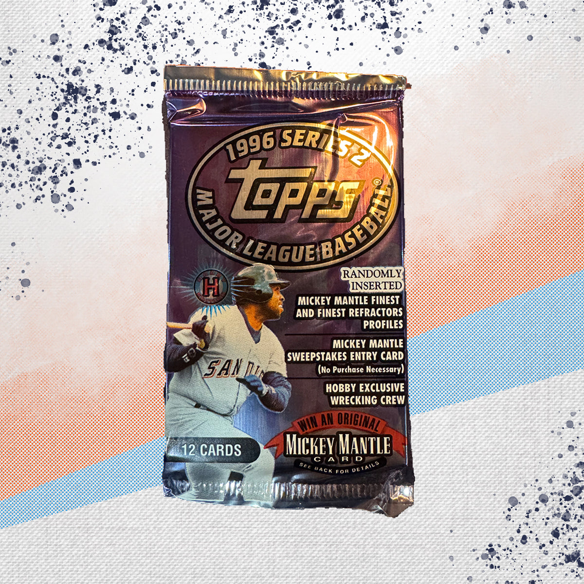1996 Topps Series Two Baseball Hobby Pack