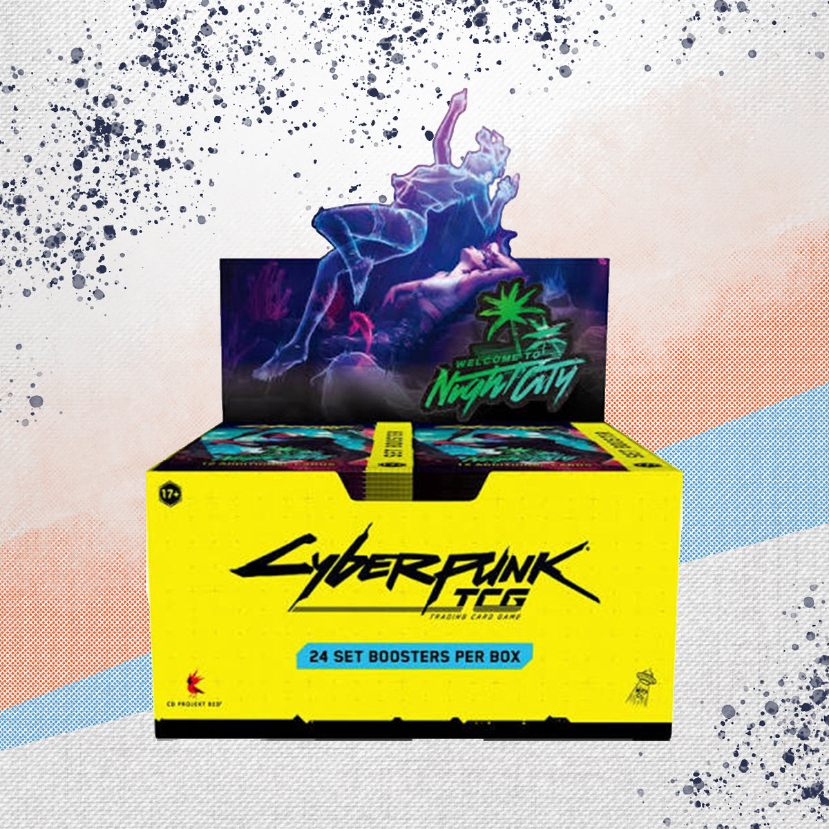 Cyberpunk TCG Welcome to Night City Retail Booster Box