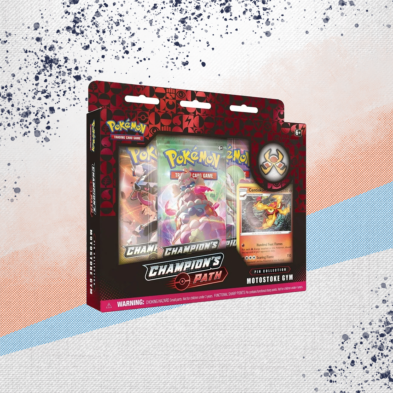 Pokemon Champions Path Pin Collection