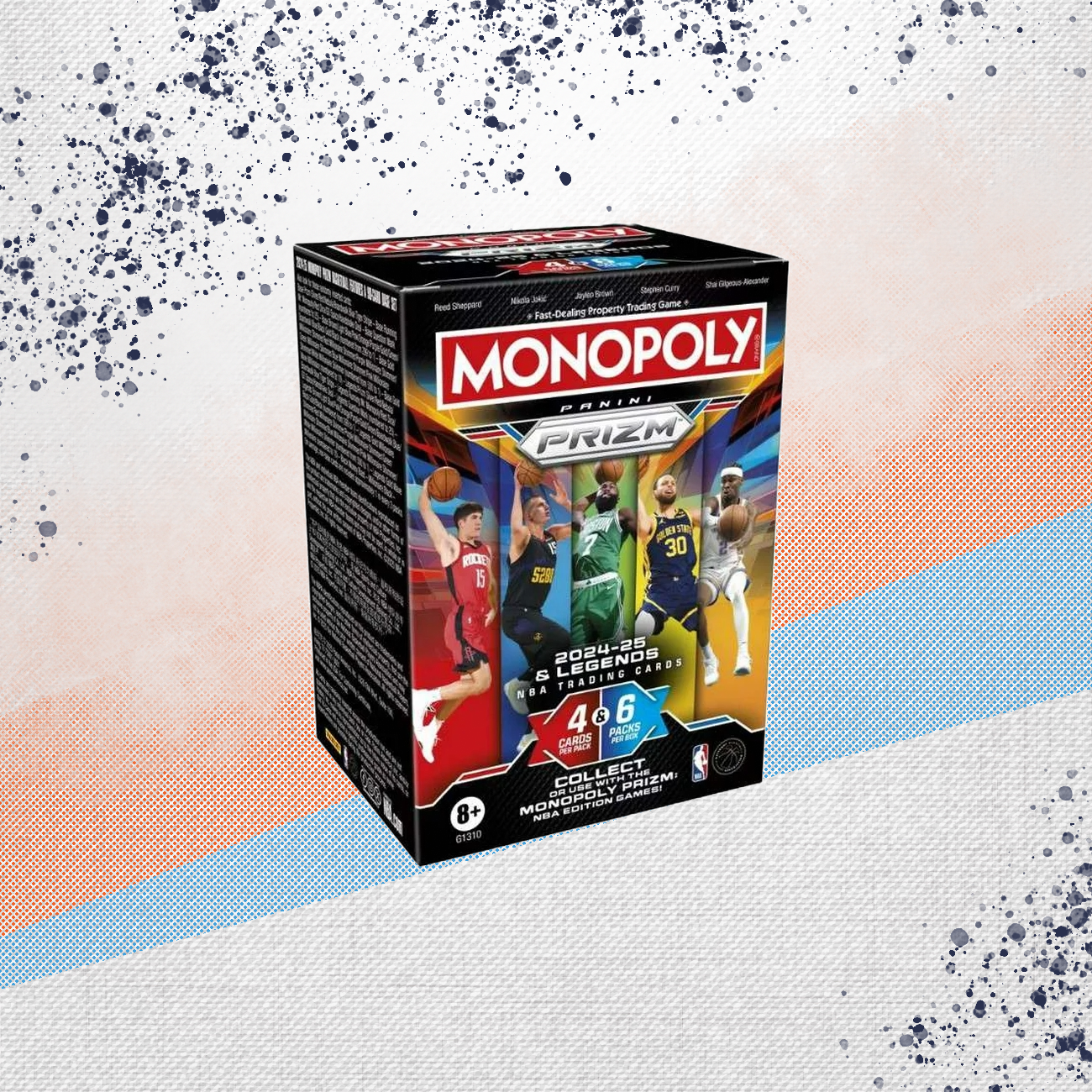 2024-25 Panini Prizm Monopoly Basketball Blaster Box