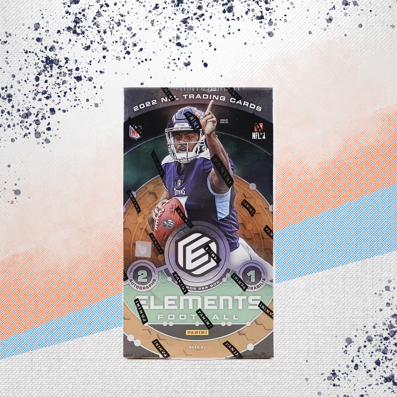2022 Elements Football Hobby Box