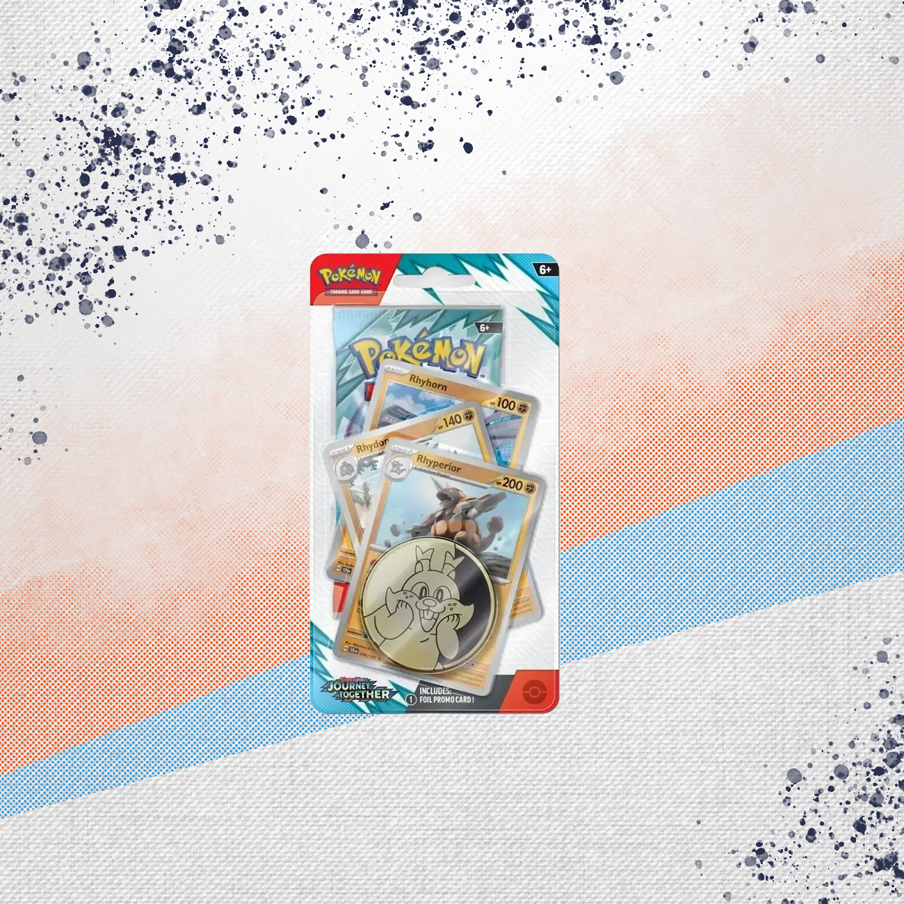 Pokemon Journey Together Rhyperior / Klinklang Blister