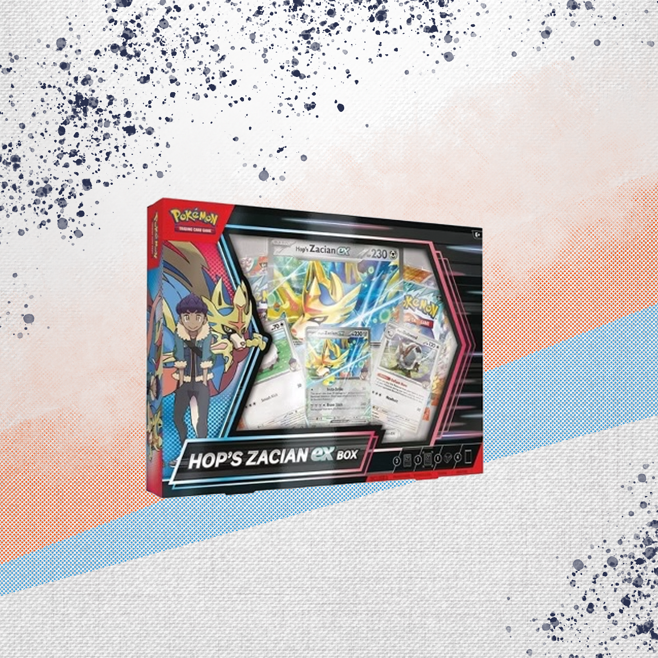 Pokemon Hop’s Zacian EX Box