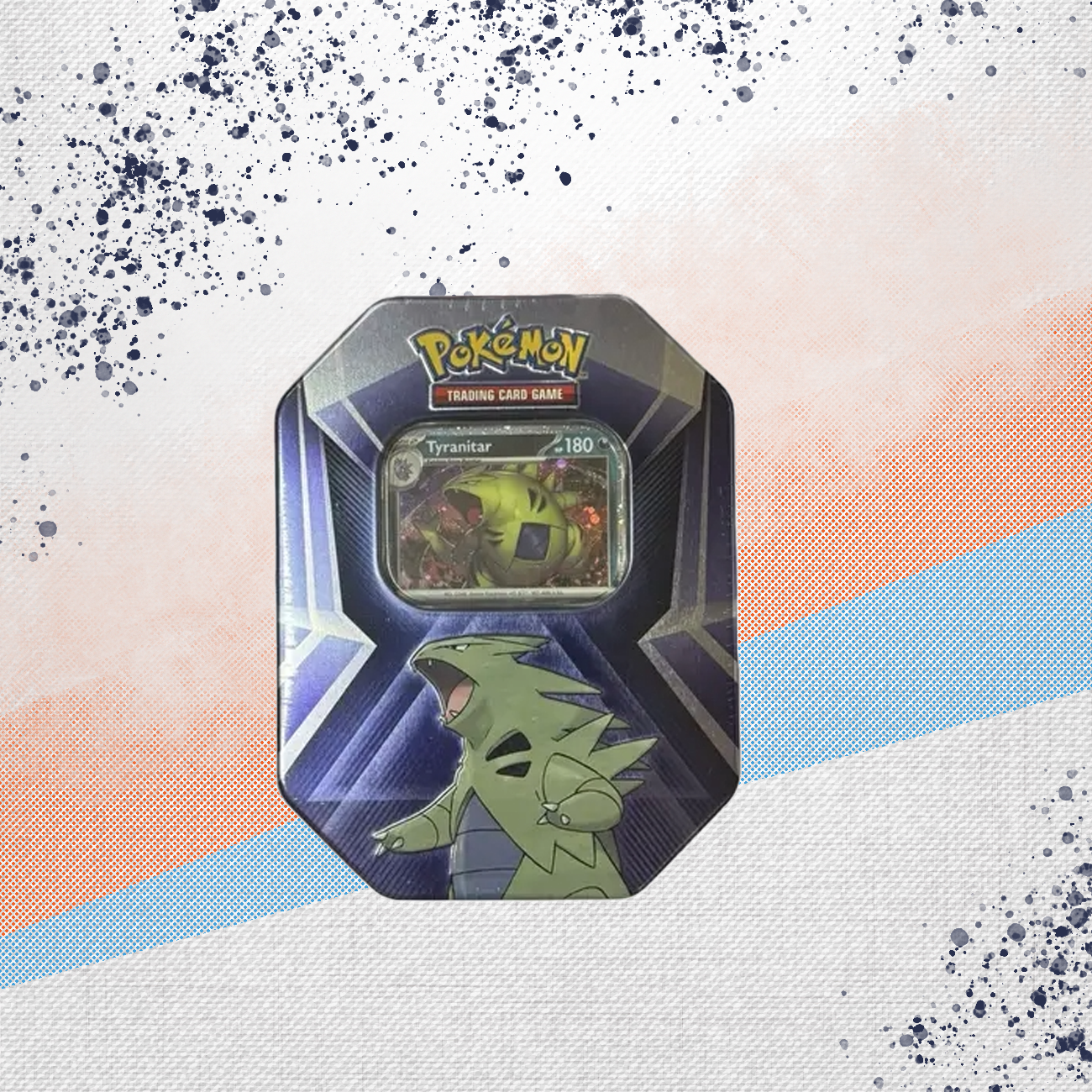 Pokemon Tyranitar Triple Whammy Tin