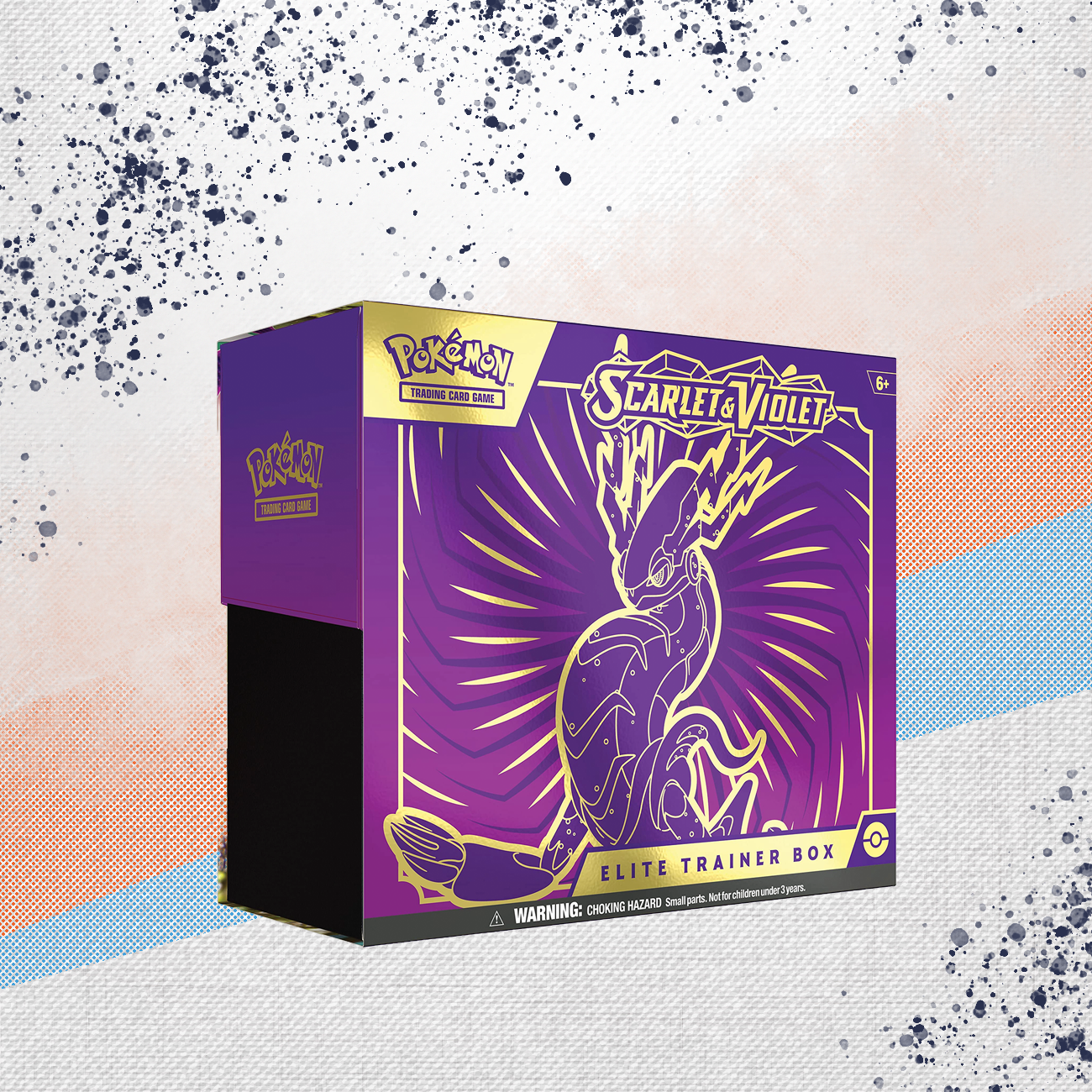 Pokemon Scarlet &amp; Violet Elite Trainer Box Purple