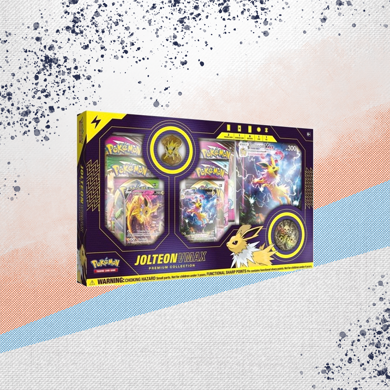 Pokemon Jolteon VMAX Premium Collection Box