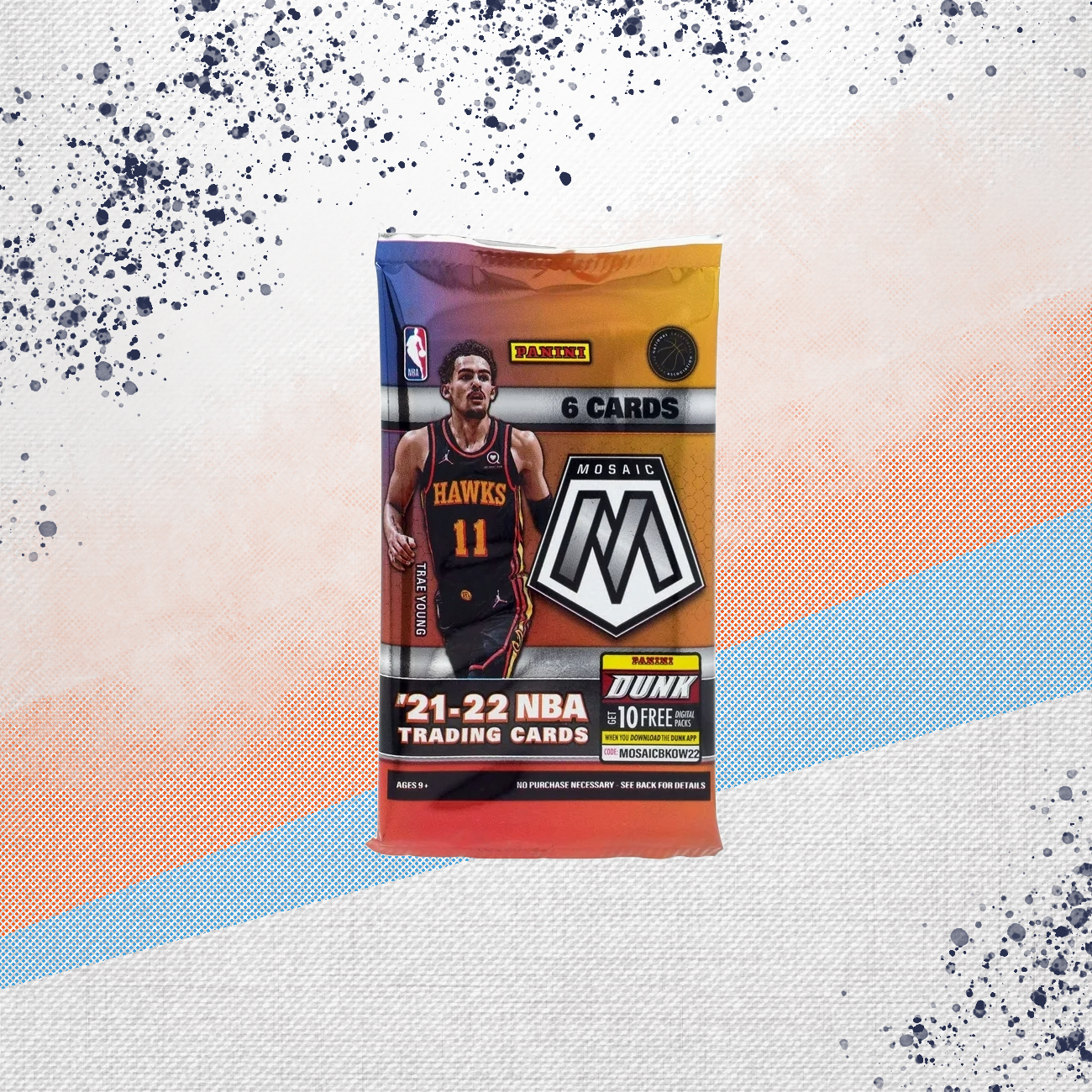 2021-22 Panini Mosaic Basketball Blaster Pack