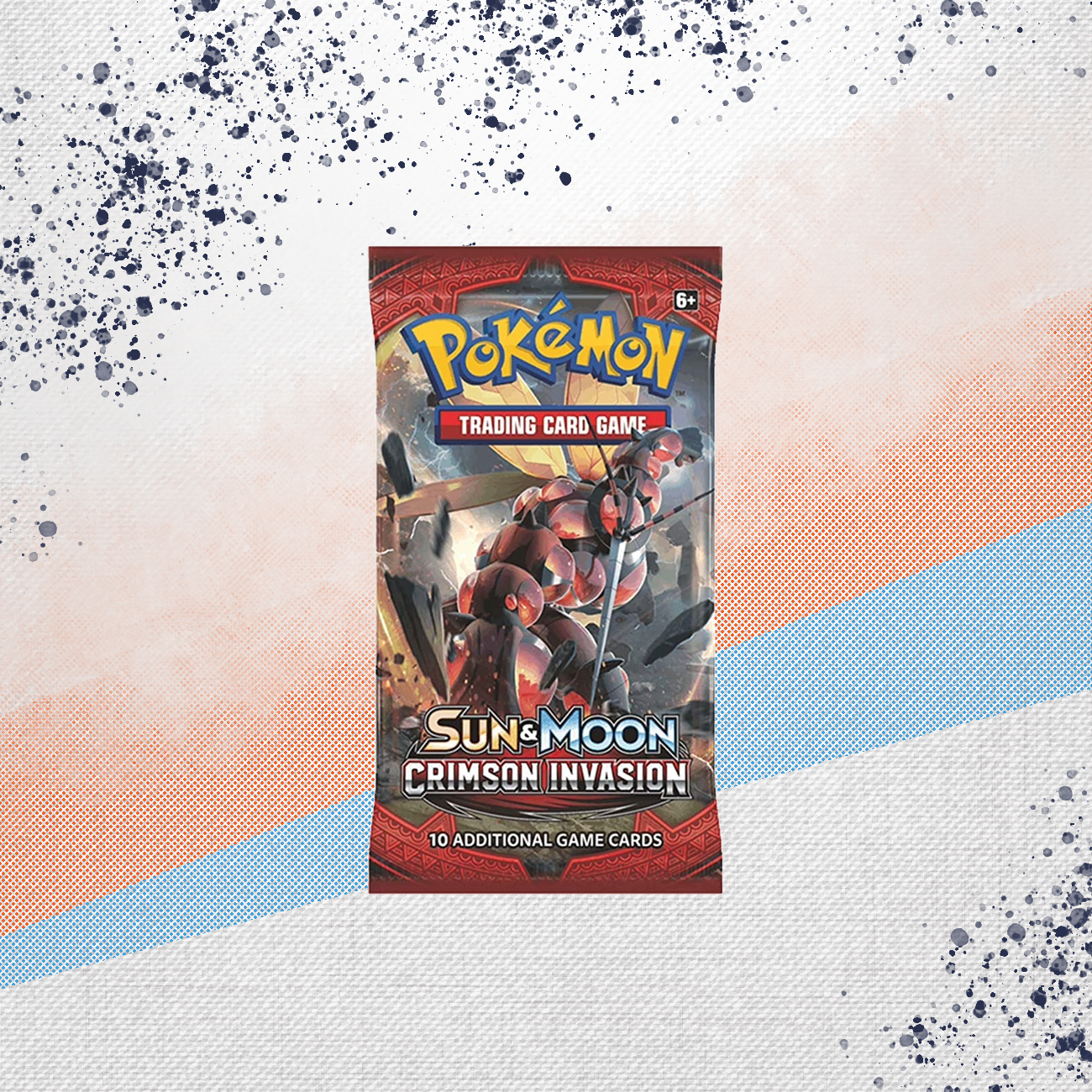 Pokemon Sun &amp; Moon Crimson Invasion Booster Pack