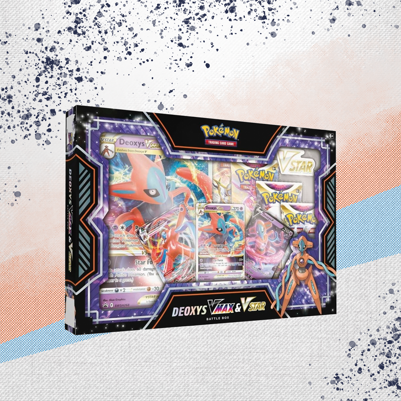 Pokemon Deoxys VMAX &amp; VSTAR Battle Box
