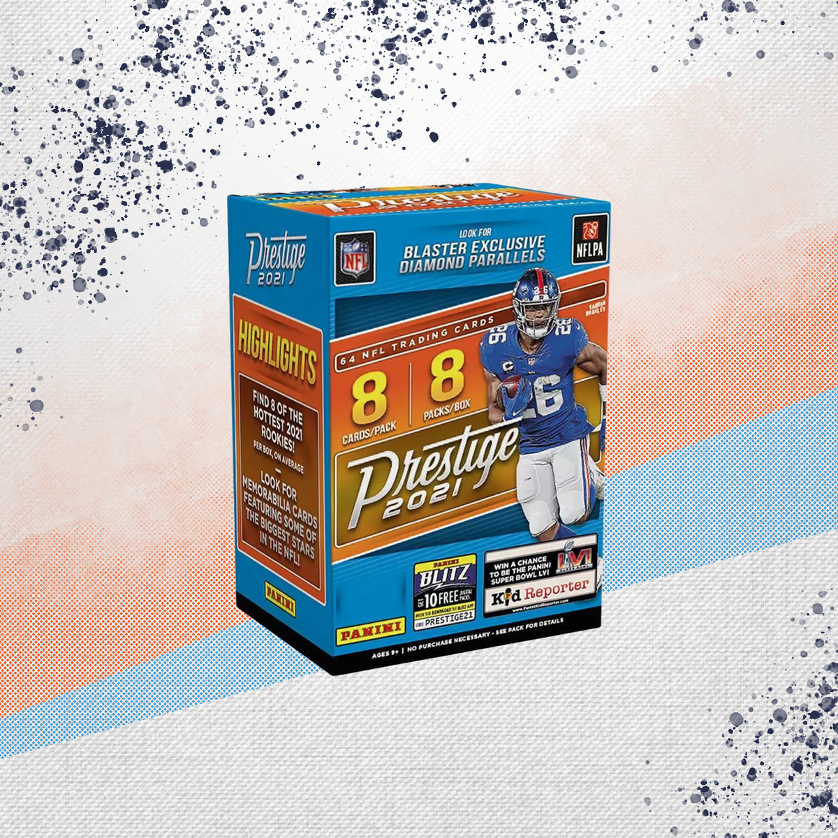 2021 Panini Prestige Football Blaster Box