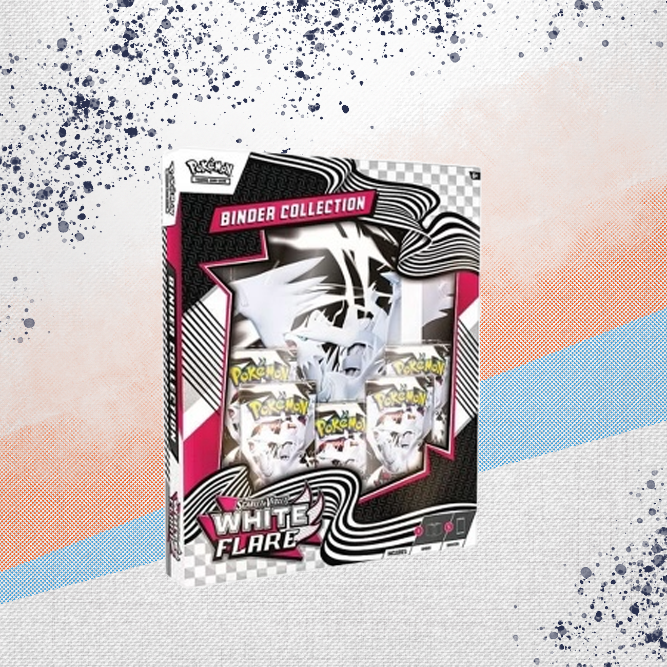 Pokemon White Flare Binder Collection