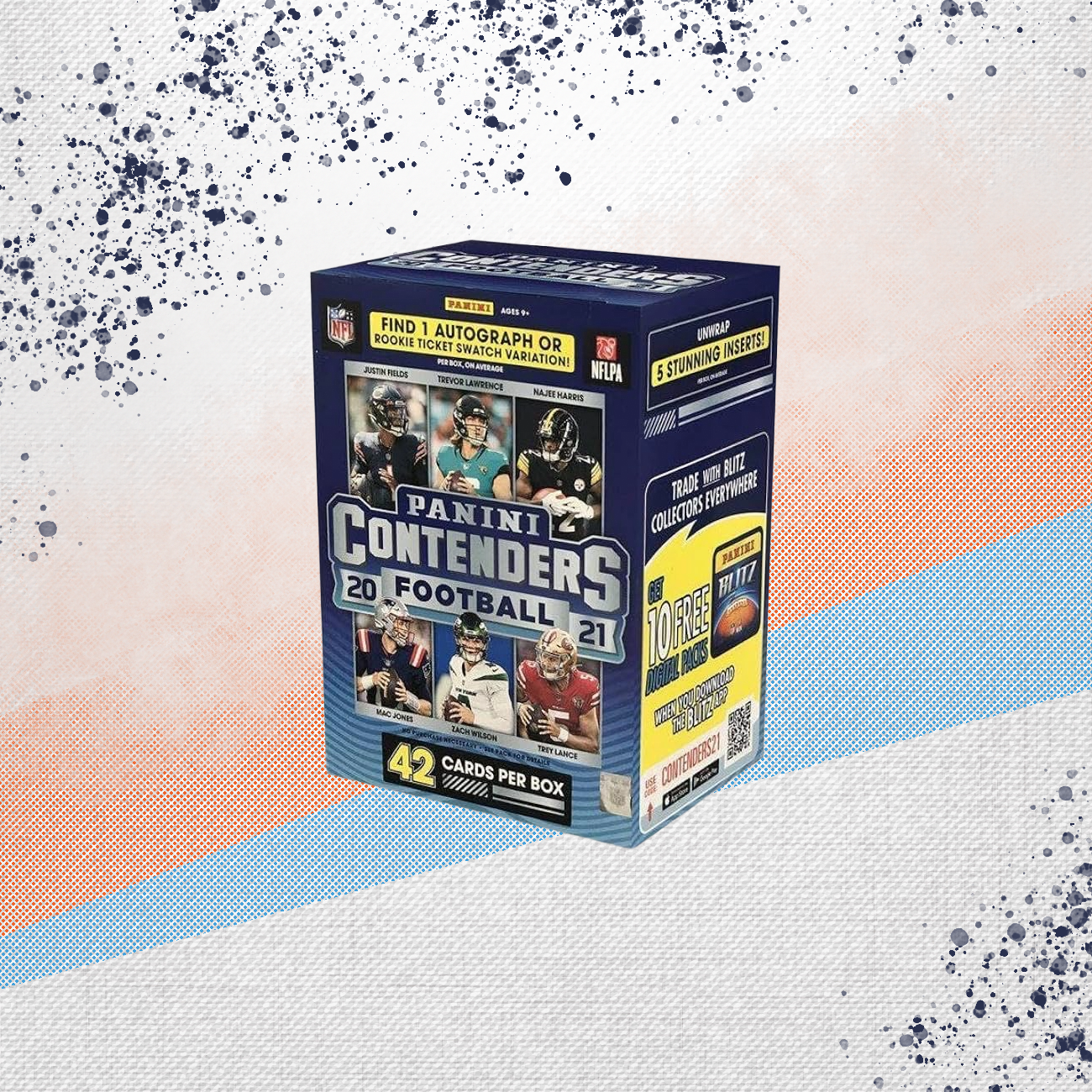 2021 Panini Contenders Football Blaster Box