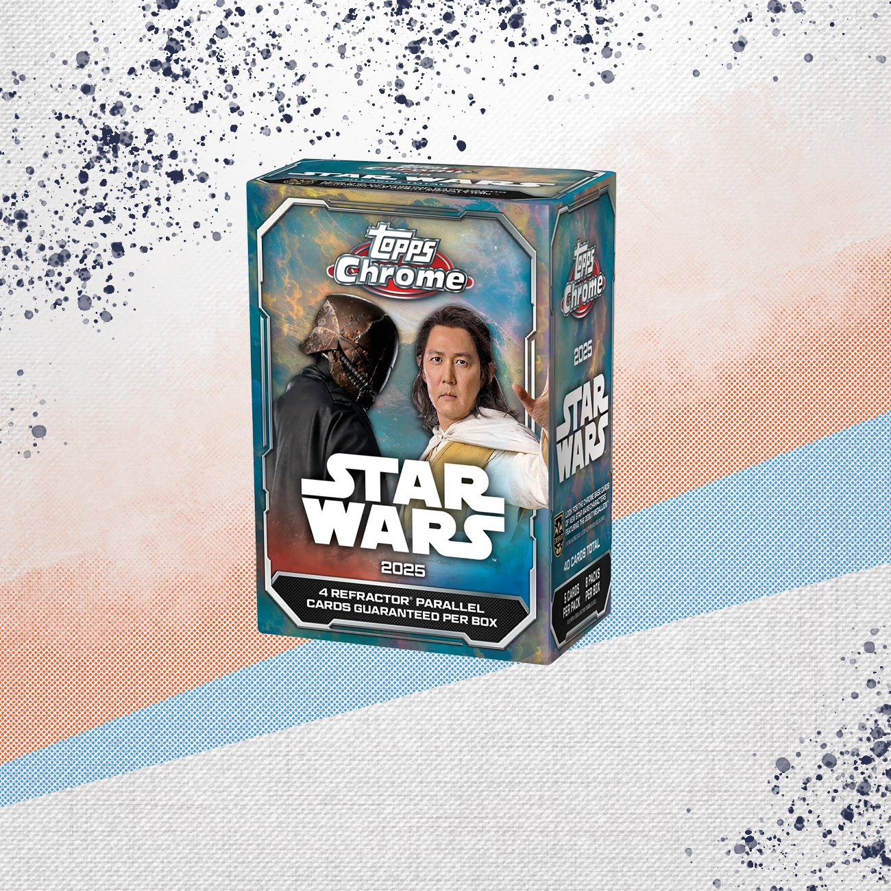 2025 Topps Chrome Star Wars Blaster Box