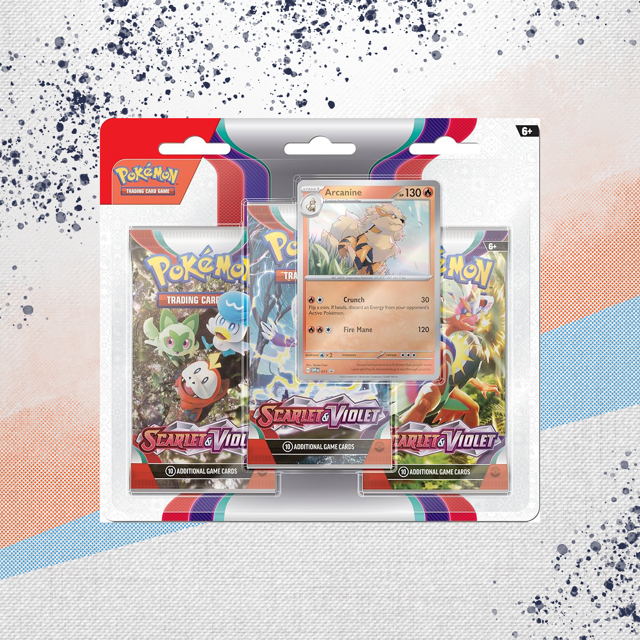 Pokemon Scarlet &amp; Violet 3 Pack Blister
