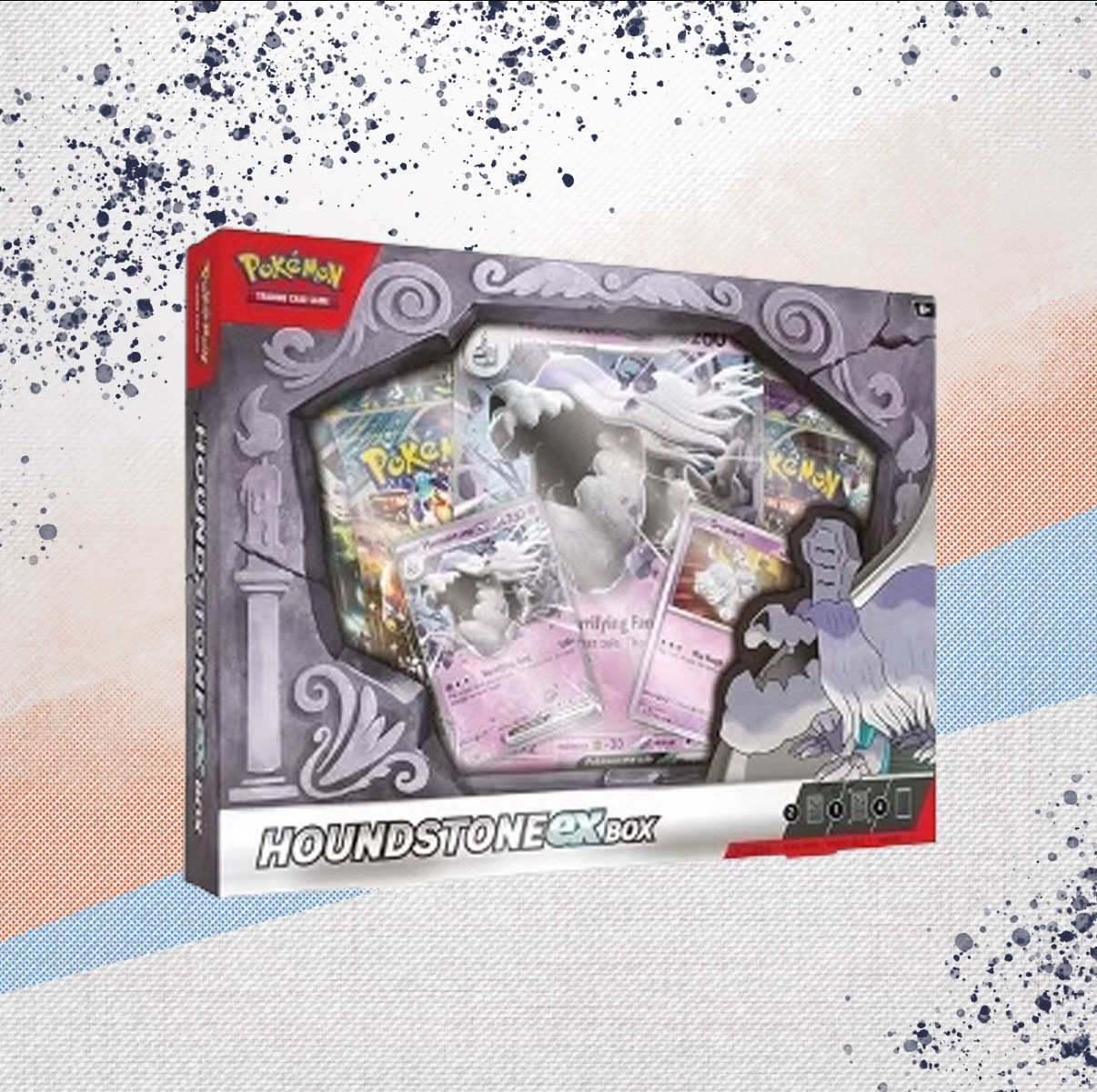 Pokemon Houndstone Ex Box