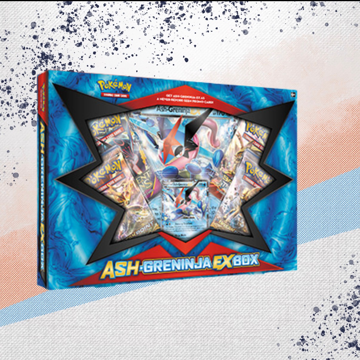 Pokemon Ash-Greninja EX Box