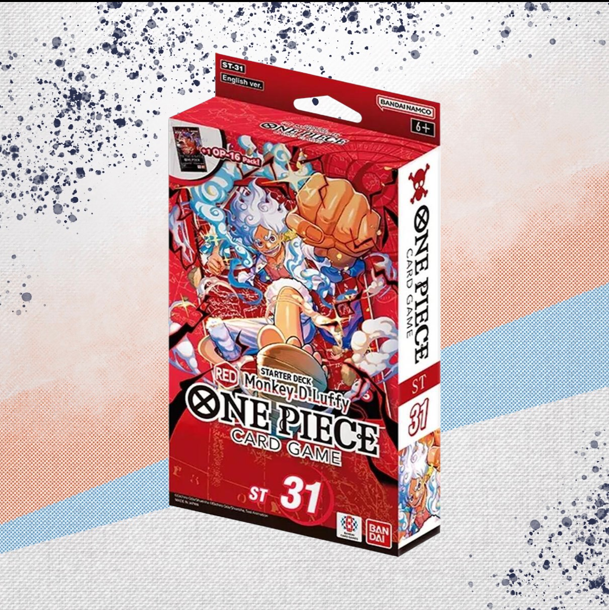 One Piece Monkey.D.Luffy ST-31 Red Starter Deck