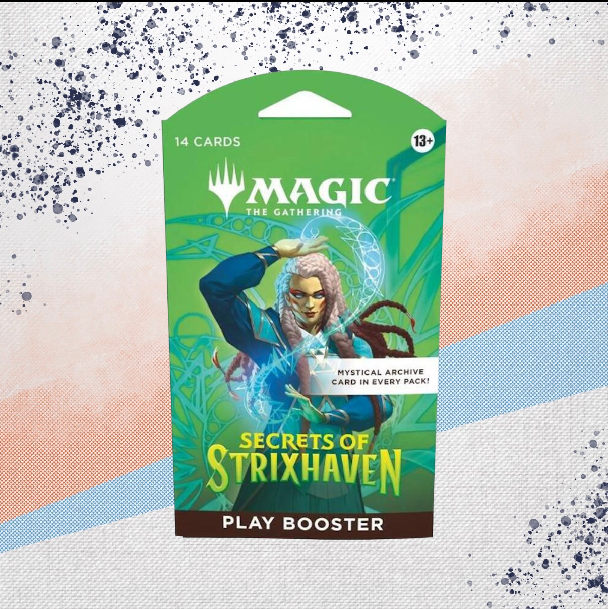 Magic The Gathering Secrets Of Strixhaven Play Booster Sleeved Pack