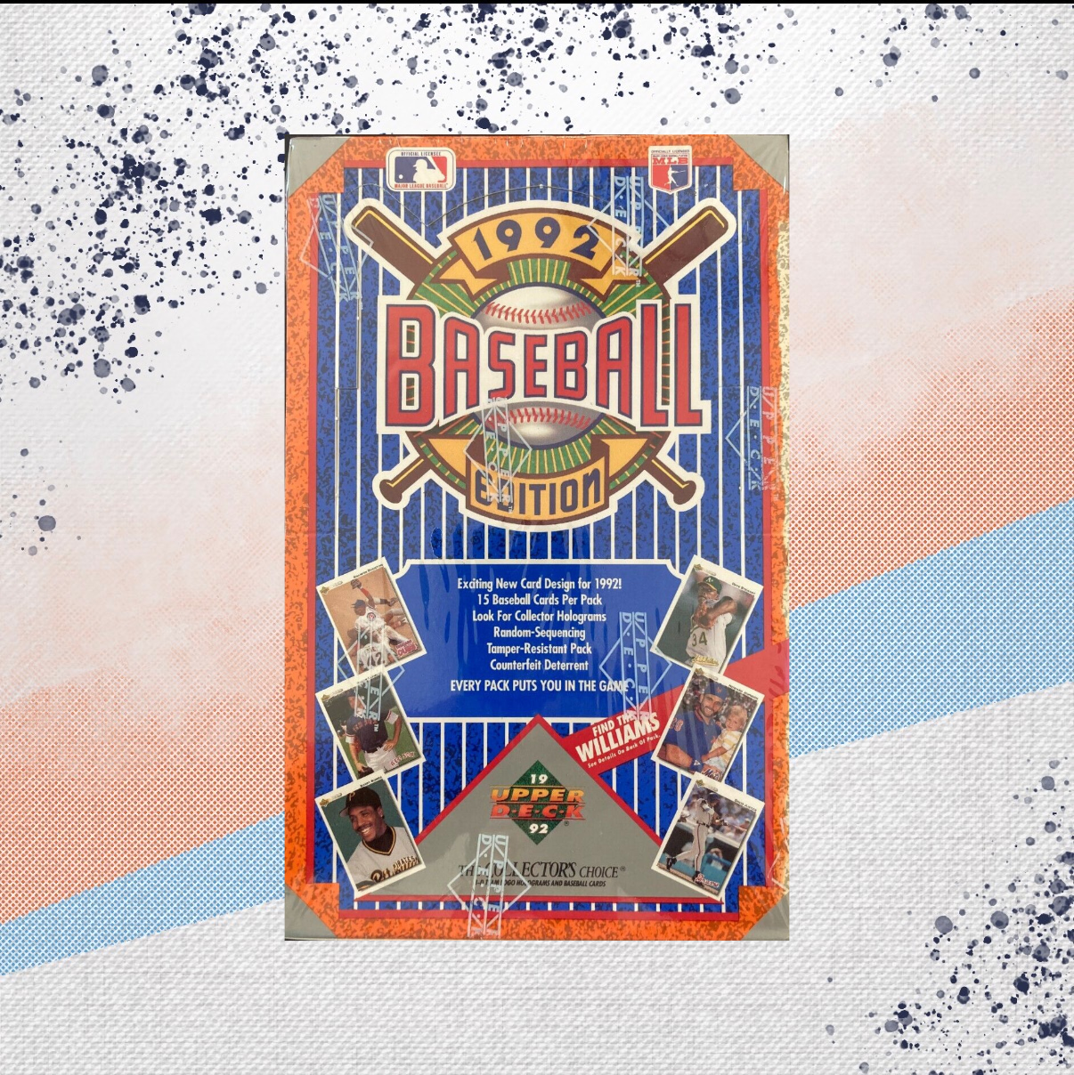 1992 Upper Deck Baseball Edition Factory Sealed Box