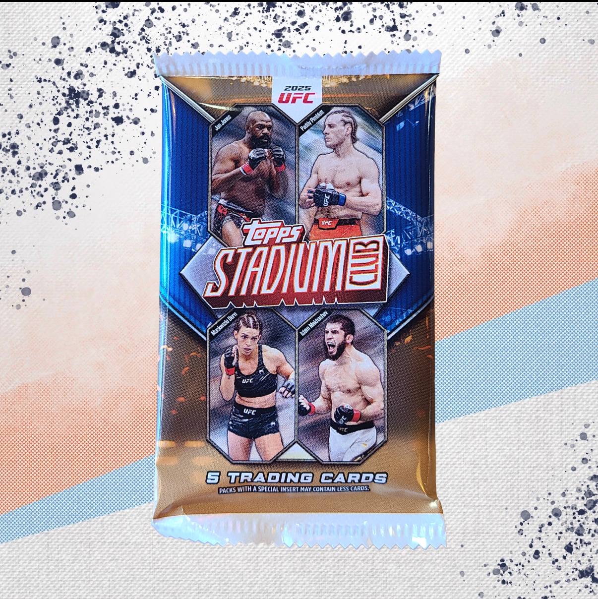 2025 Topps Stadium Club UFC Blaster Pack