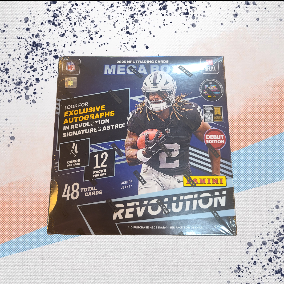 2025 Panini Revolution Football Mega Box