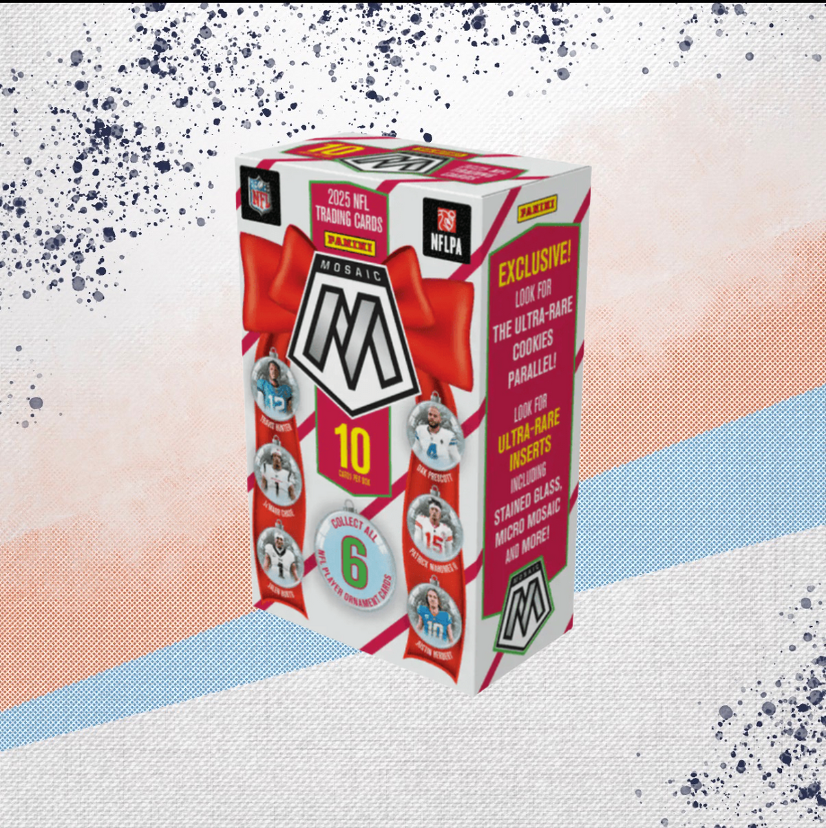 2025 Panini Mosaic Football Ornament Box