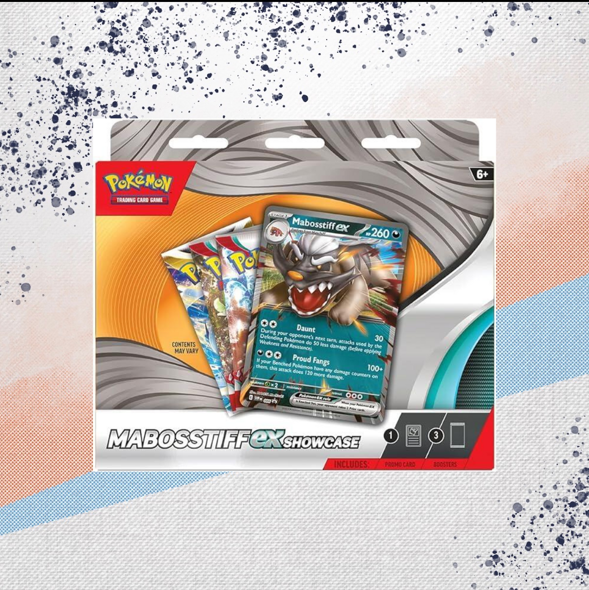 Pokemon Mabosstiff EX Showcase Box