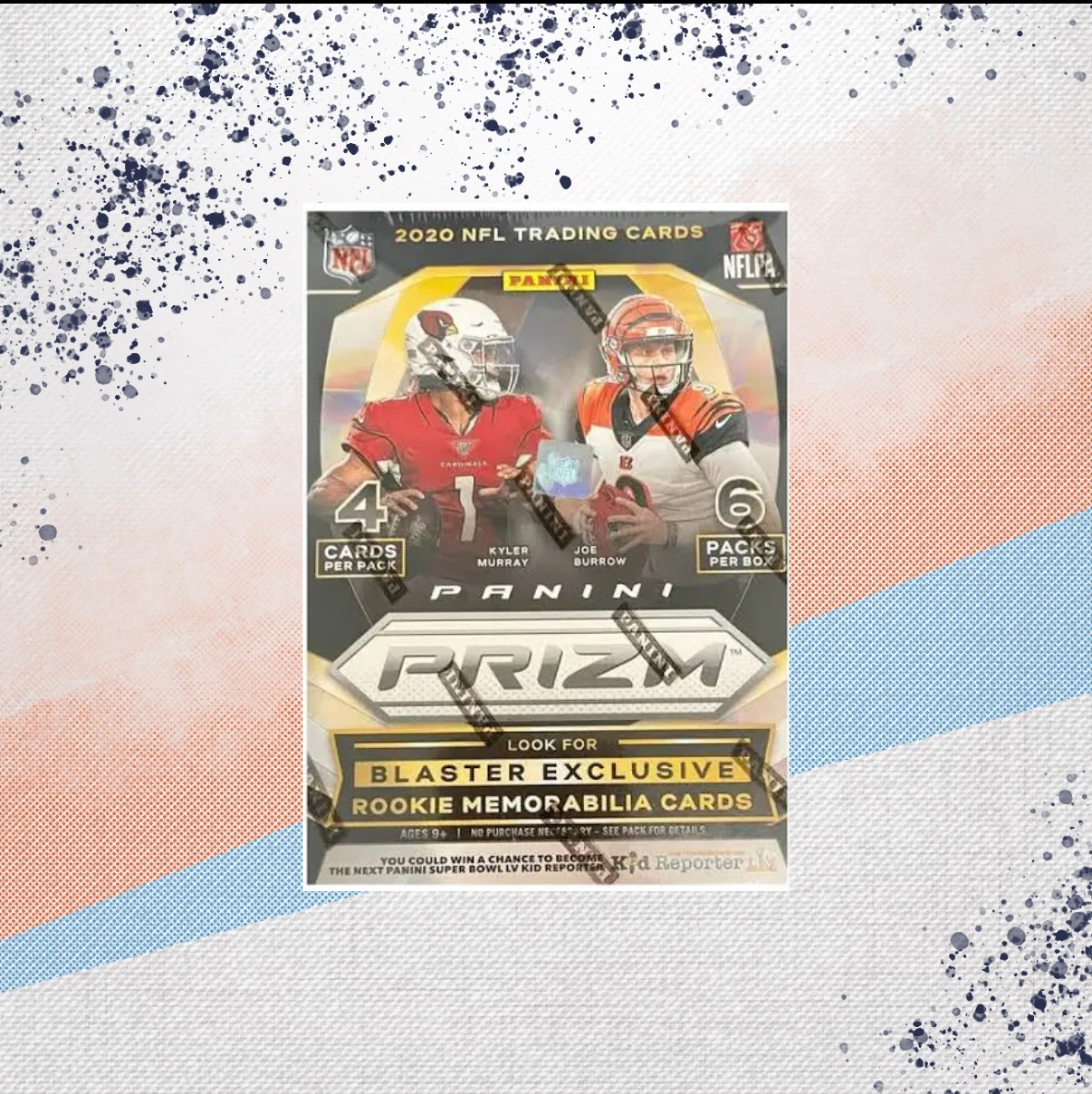 2020 Panini Prizm Football Target Blaster Box