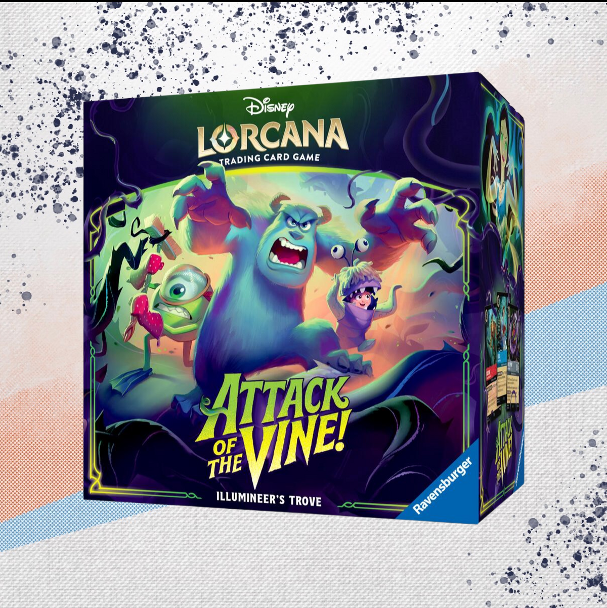 Disney Lorcana Attack of the Vine! Illumineer's Trove Box