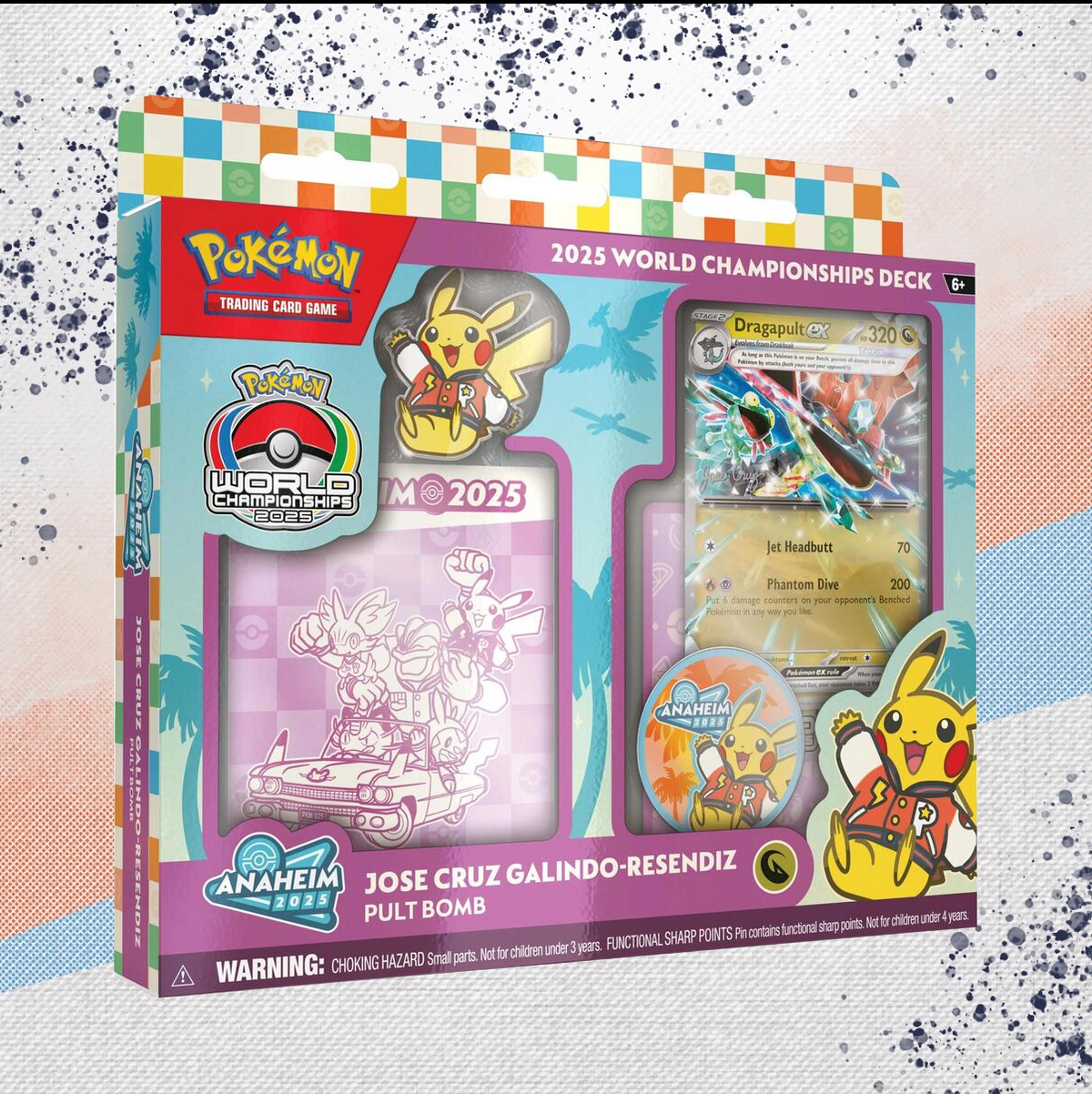 Pokemon 2025 Anaheim World Championships Deck Jose Cruz Galindo-Resendiz Pult Bomb