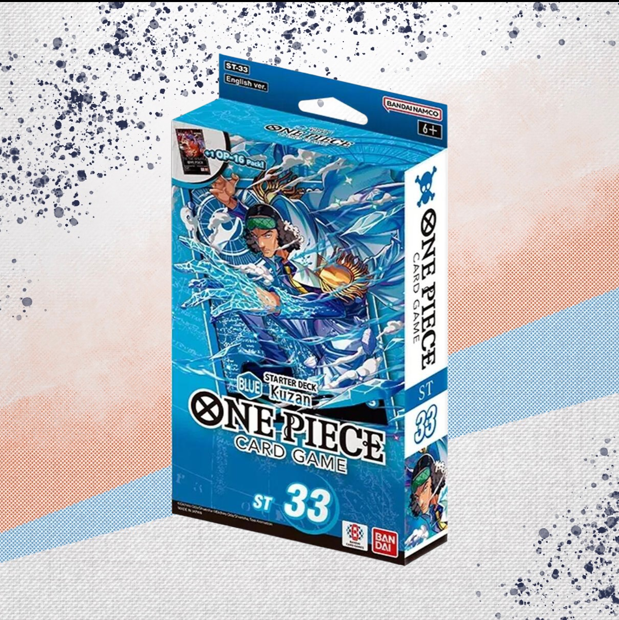 One Piece Kuzan ST-33 Blue Starter Deck