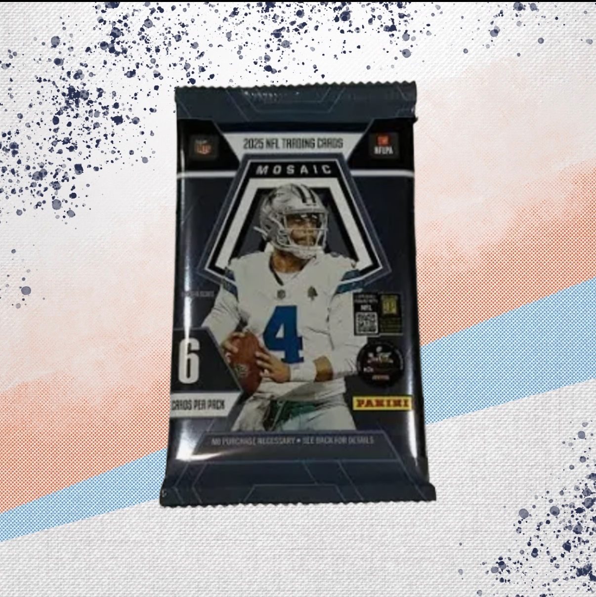 2025 Mosaic Football Target Blaster Pack