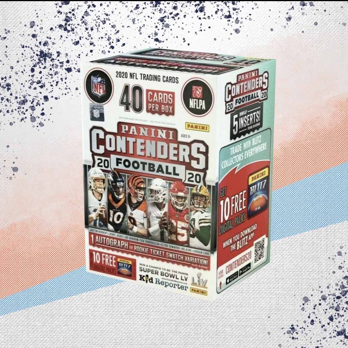 2020 Panini Contenders Football Blaster Box