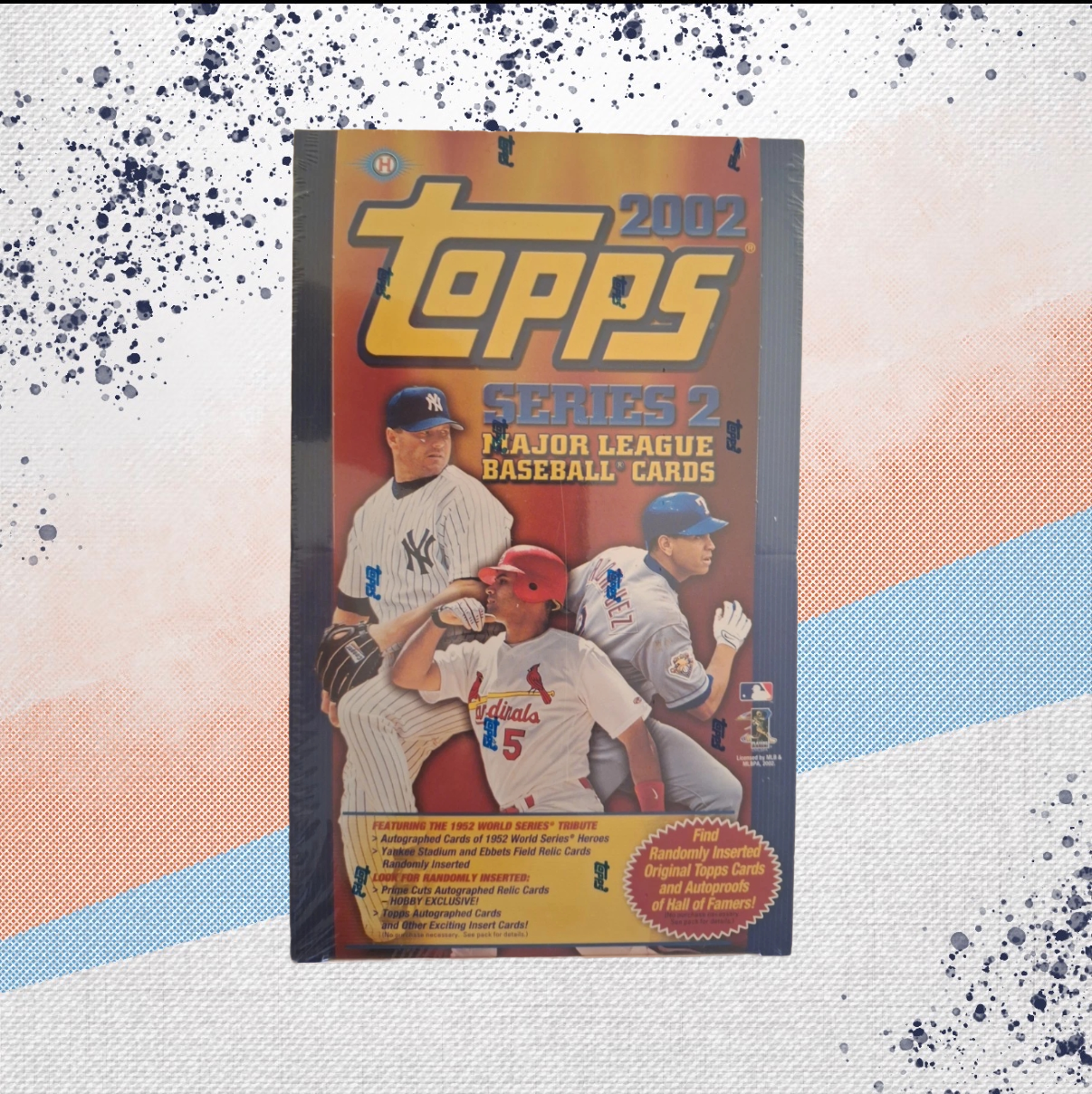 2002 Topps Series 2 Baseball Hobby Box