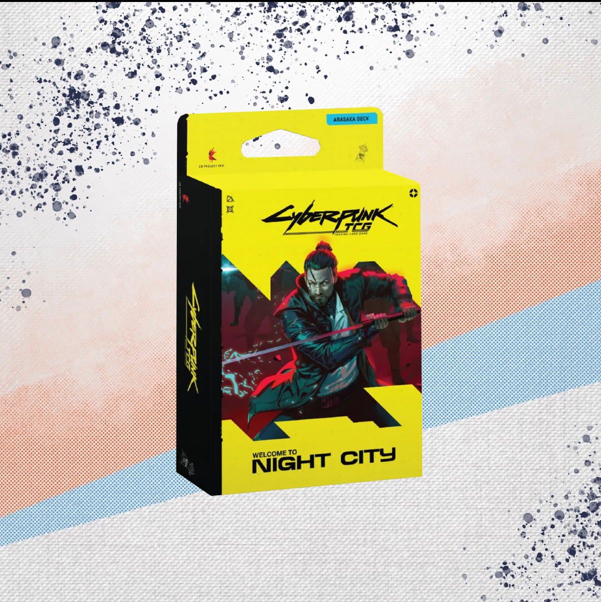 Cyberpunk TCG Welcome to Night City Embracing Power Starter Deck