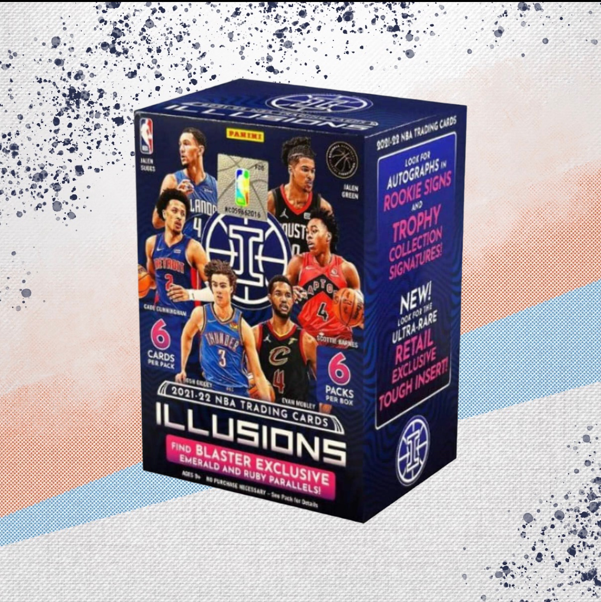 2021-22 Panini Illusions Basketball Blaster Box