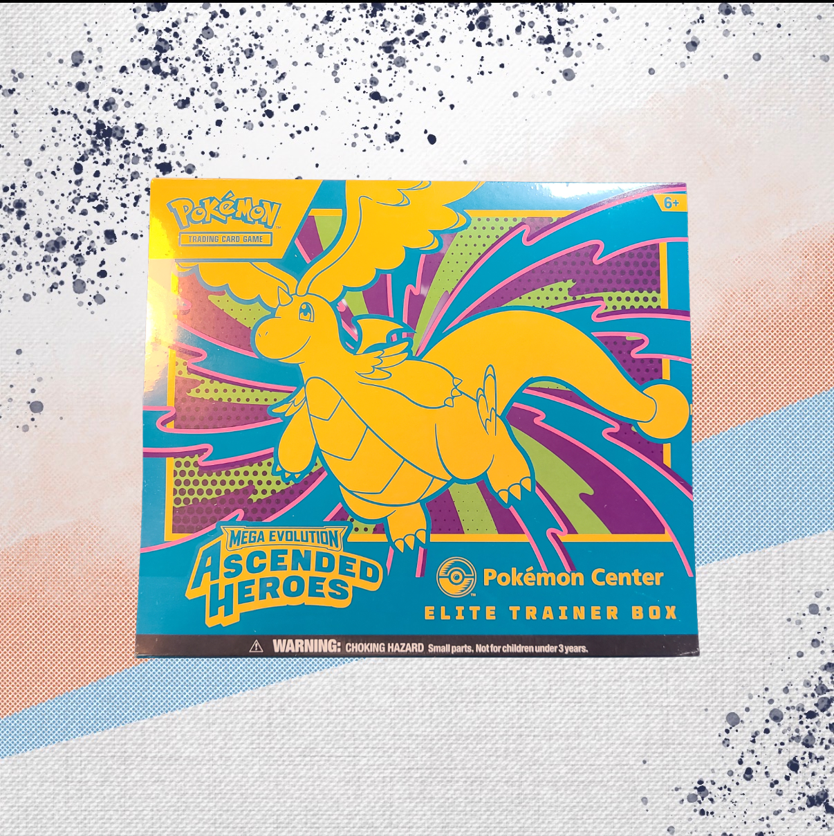 Pokemon Mega Evoution Ascended Heroes Pokemon Center Elite Trainer Box