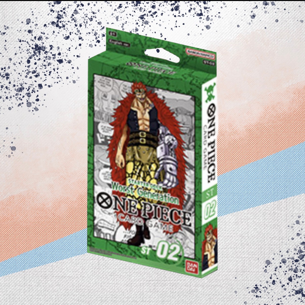 One Piece Worst Generation ST-02 Green Starter Deck