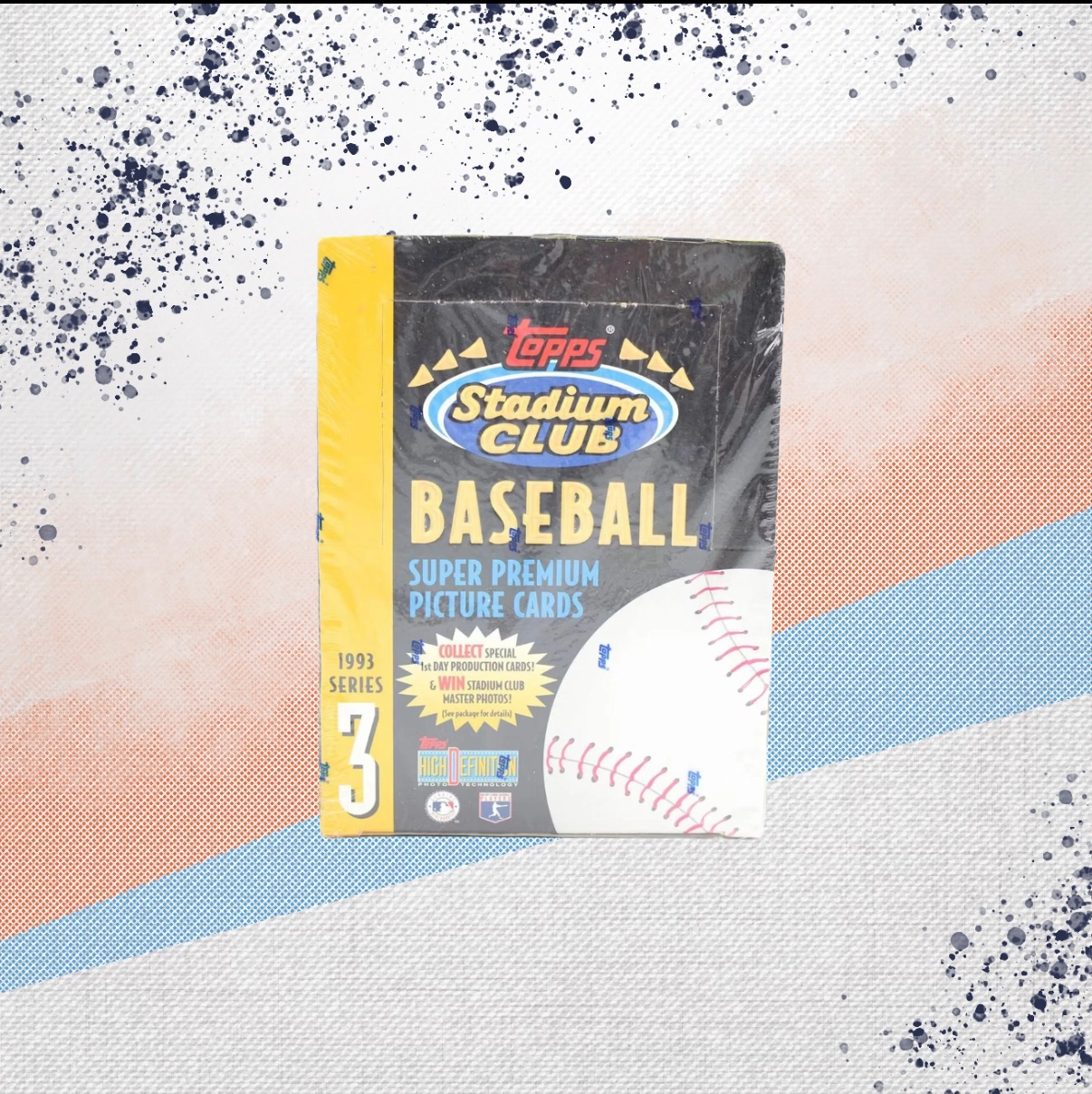 1993 Topps Stadium Club Series 3 Baseball Hobby Box
