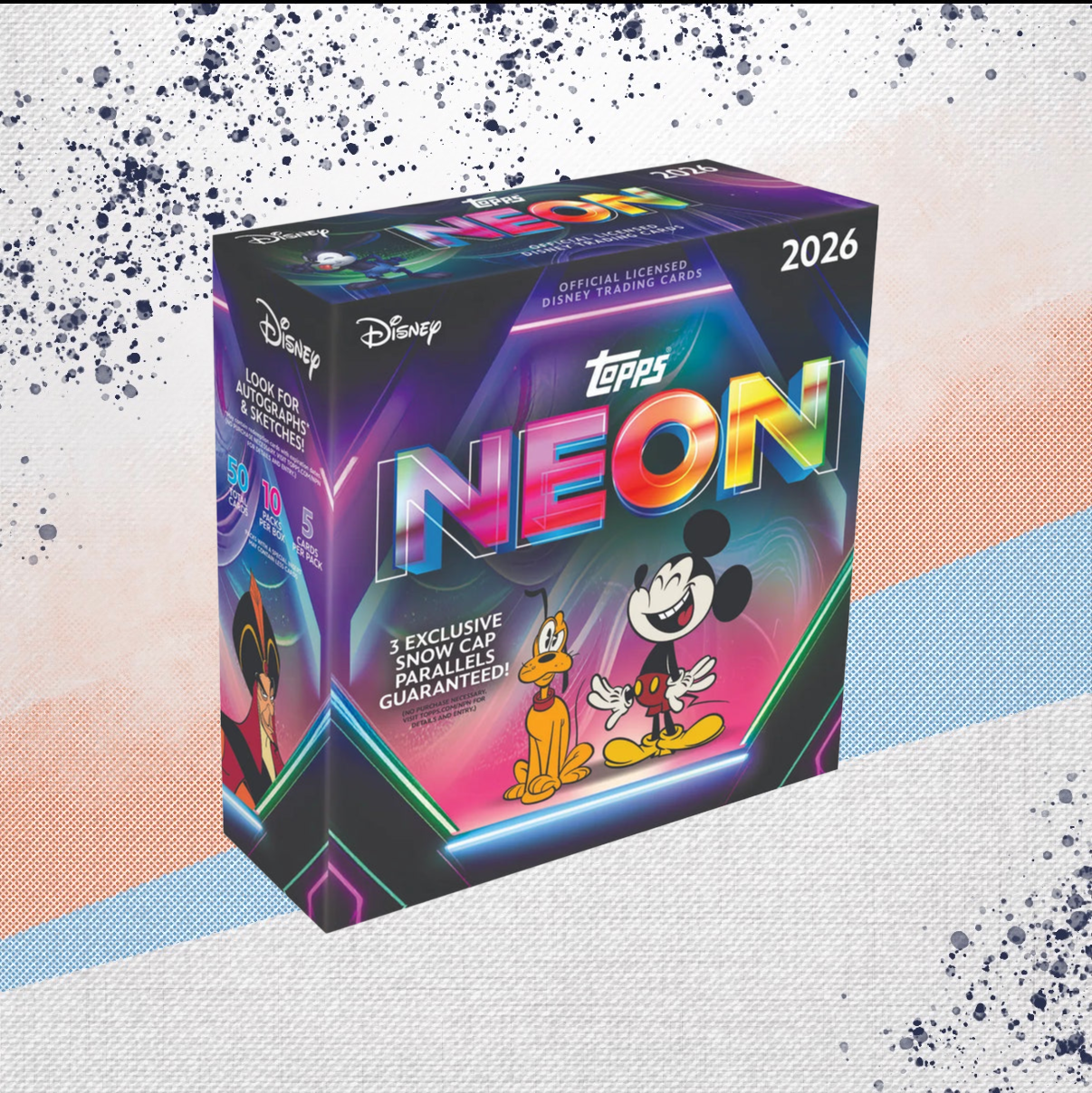 2026 Topps Disney Neon Mega Box