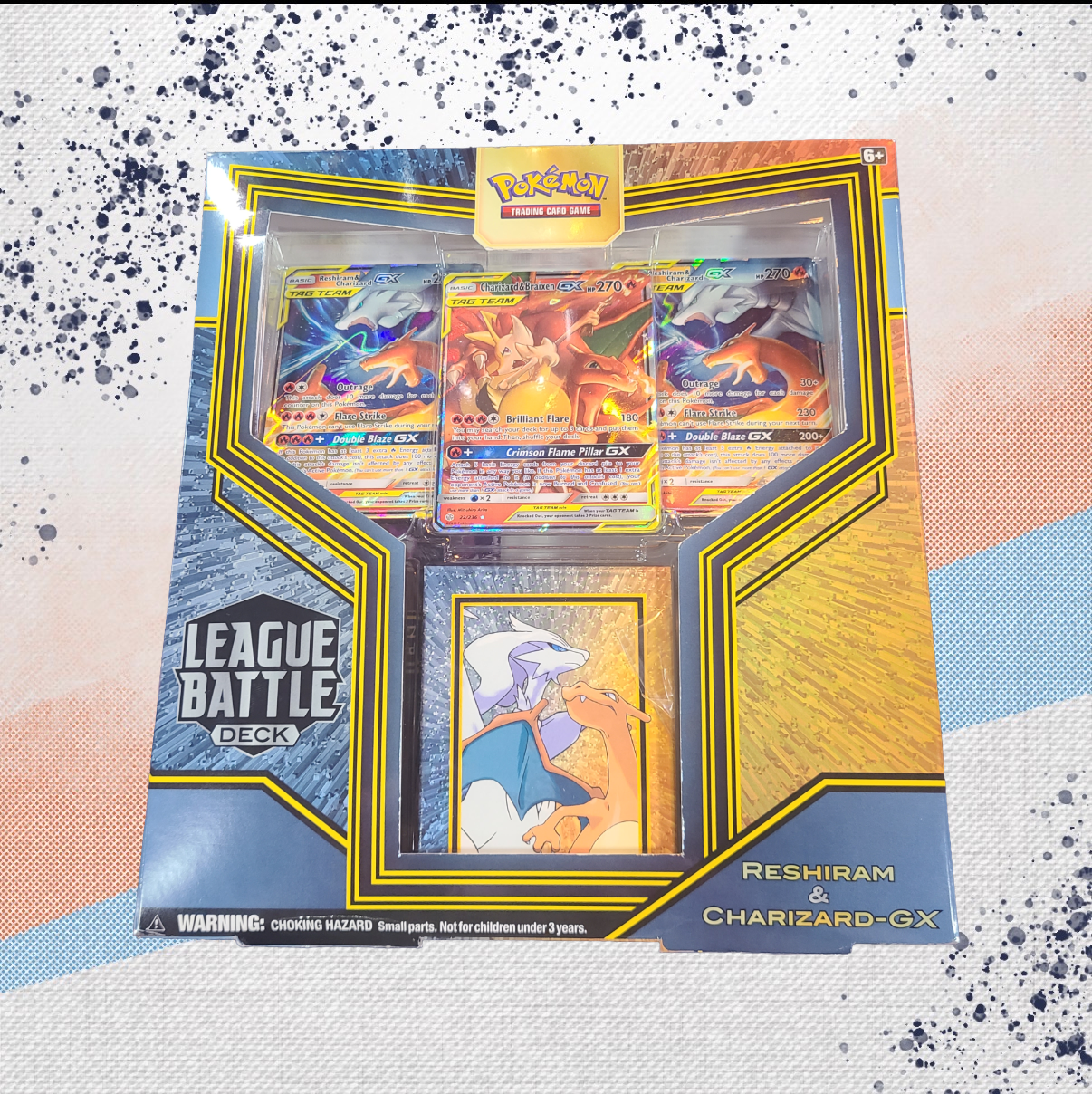 Pokemon League Reshiram &amp; Charizard GX Battle Deck