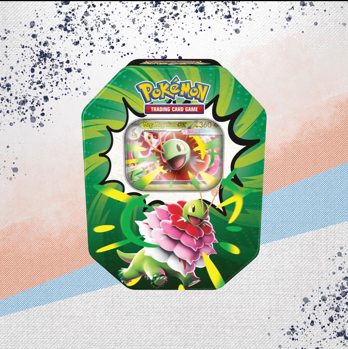 Pokemon Mighty Mega Evolution Ascended Heroes Tin