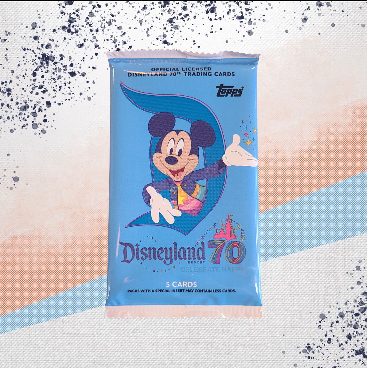 2025 Topps Disneyland 70th Anniversary Blaster Pack