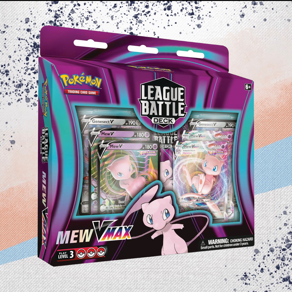 Pokemon Mew VMAX League Battle Deck