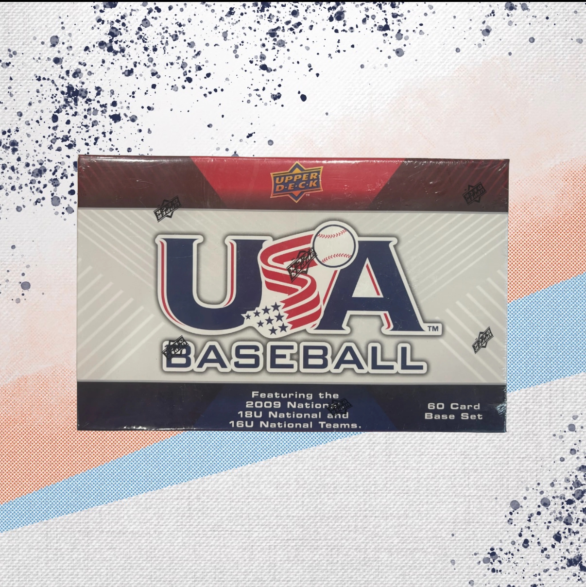 2009 Upper Deck USA Baseball Set Box