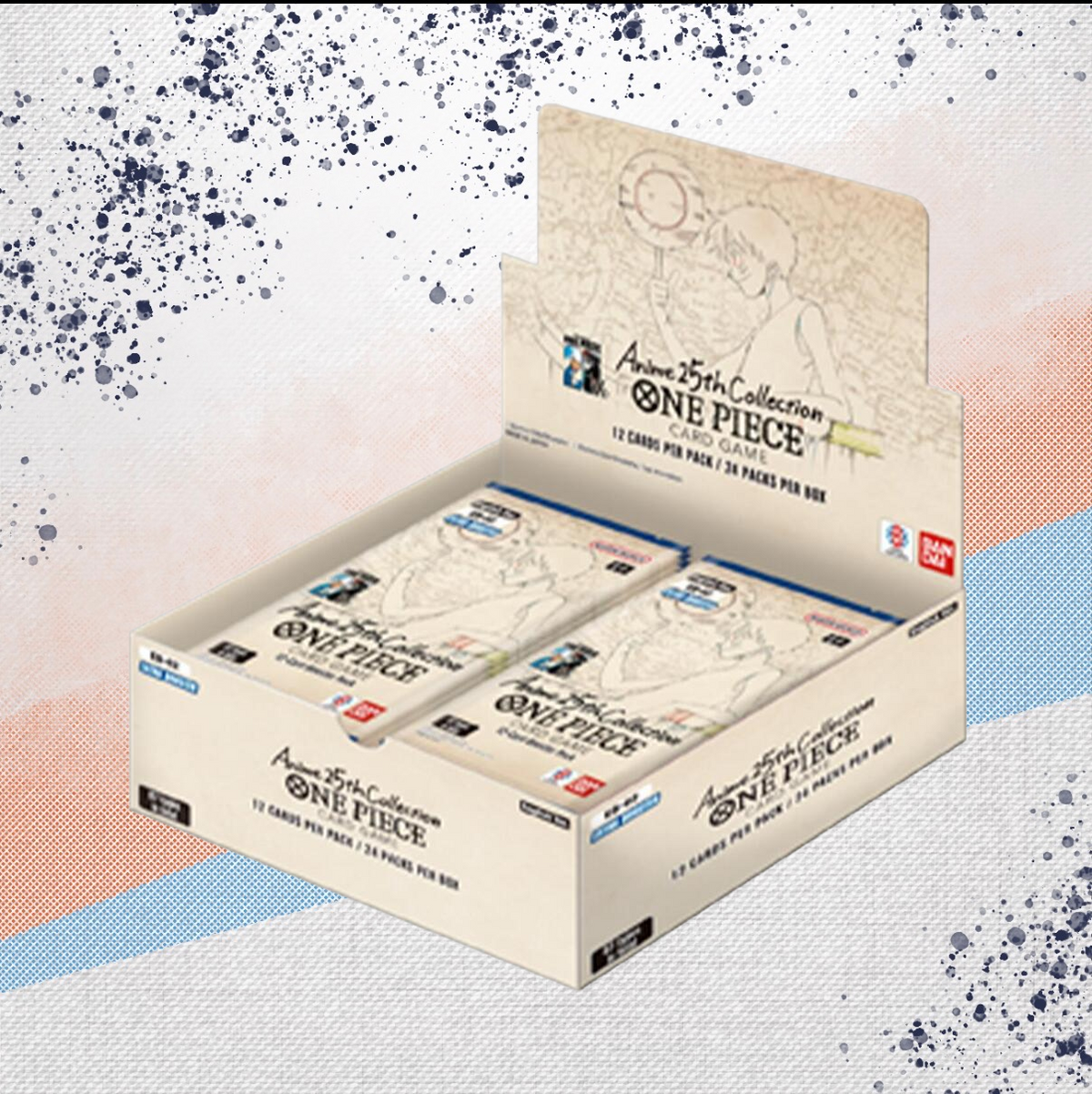 One Piece Anime 25th Collection EB-02 Extra Booster Box