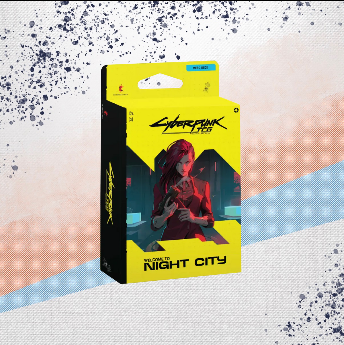 Cyberpunk TCG Welcome to Night City The Heist Starter Deck