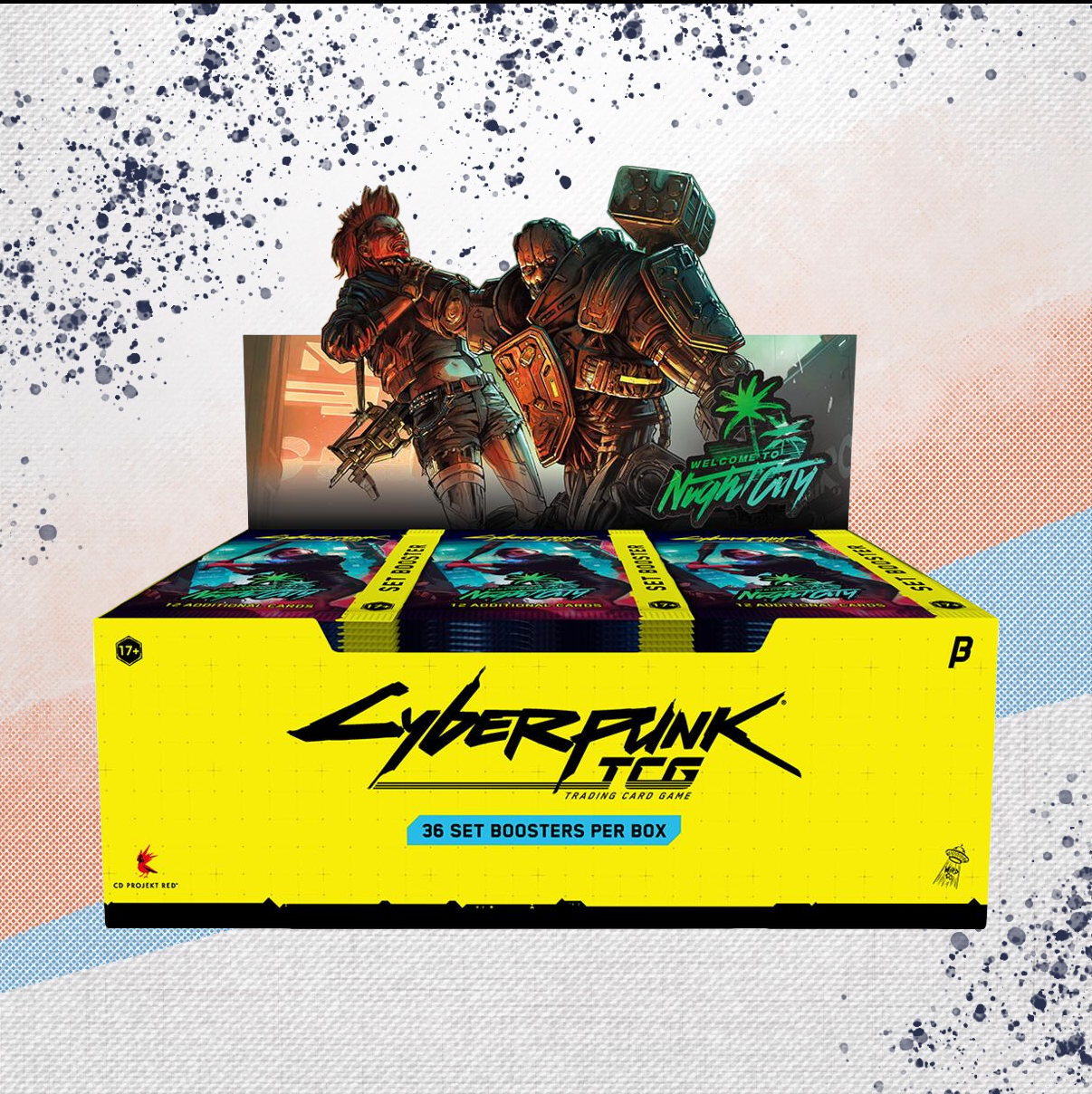 Cyberpunk TCG Welcome to Night City Beta Booster Box