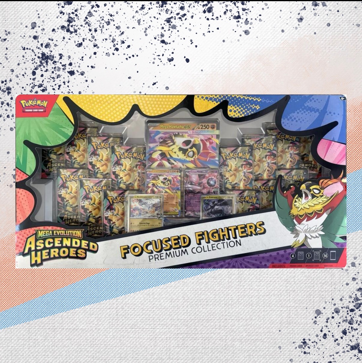 Pokemon Ascended Heroes Focused Fighters Premium Collection Box