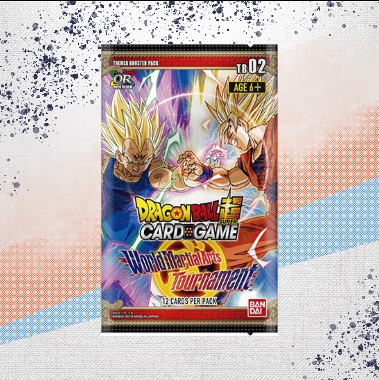 Dragon Ball TB02 World Martial  Arts Tournament Booster Pack